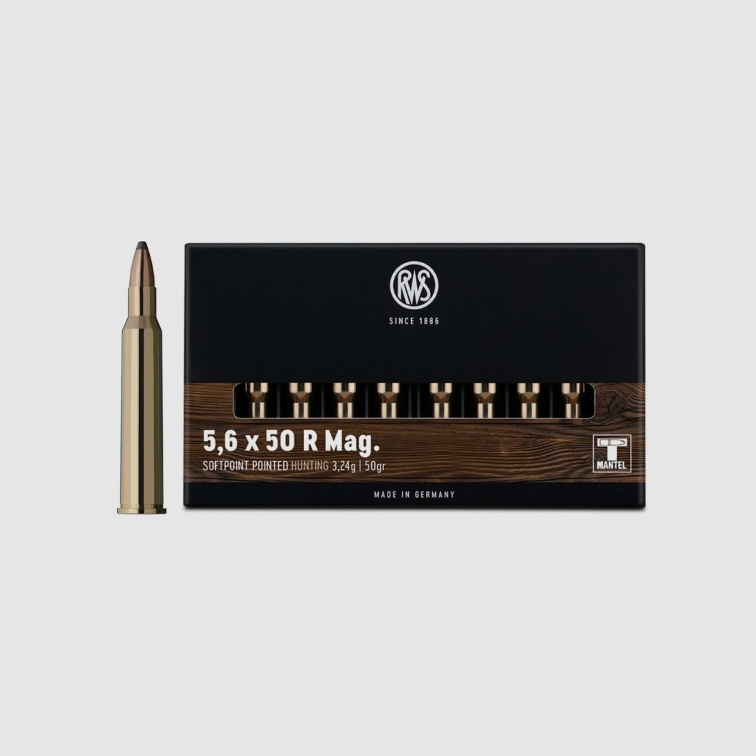 RWS 5.6x50 R Mag TMS 3.2 g, Bild 1 von 3