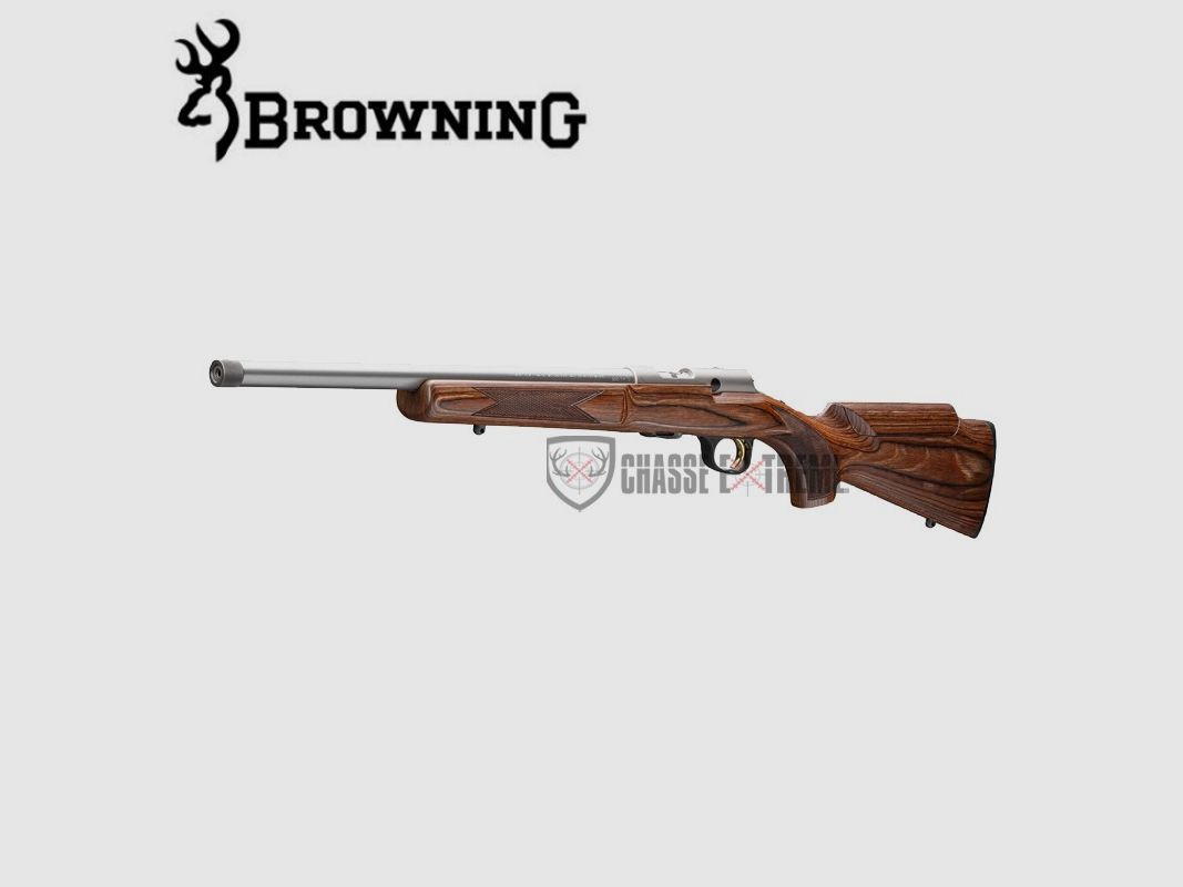 BROWNING T-Bolt Rifle Brown Laminated Adjustable Stainless 16.5", image 4 of 6