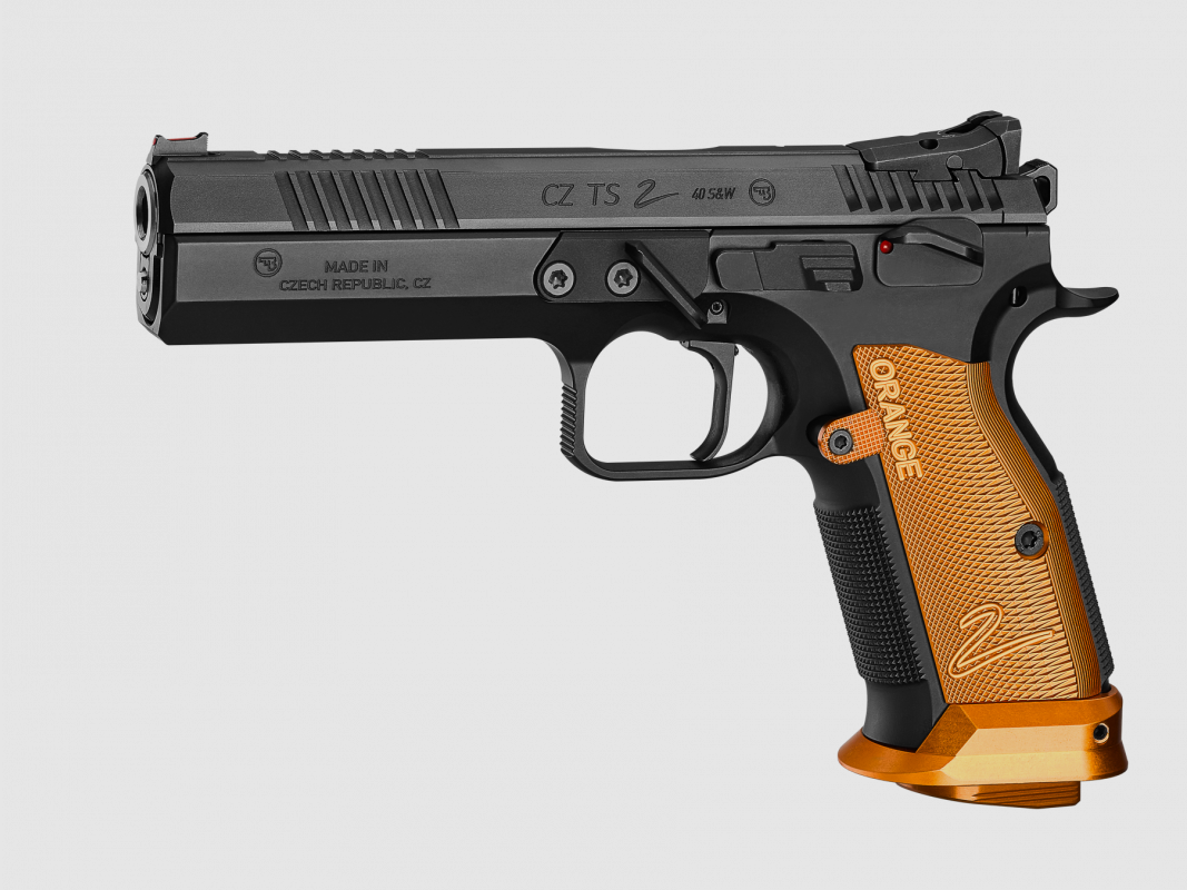 Pistolet CZ TS2 .40 S&W Pomarańczowy, zdjęcie 5 z 7