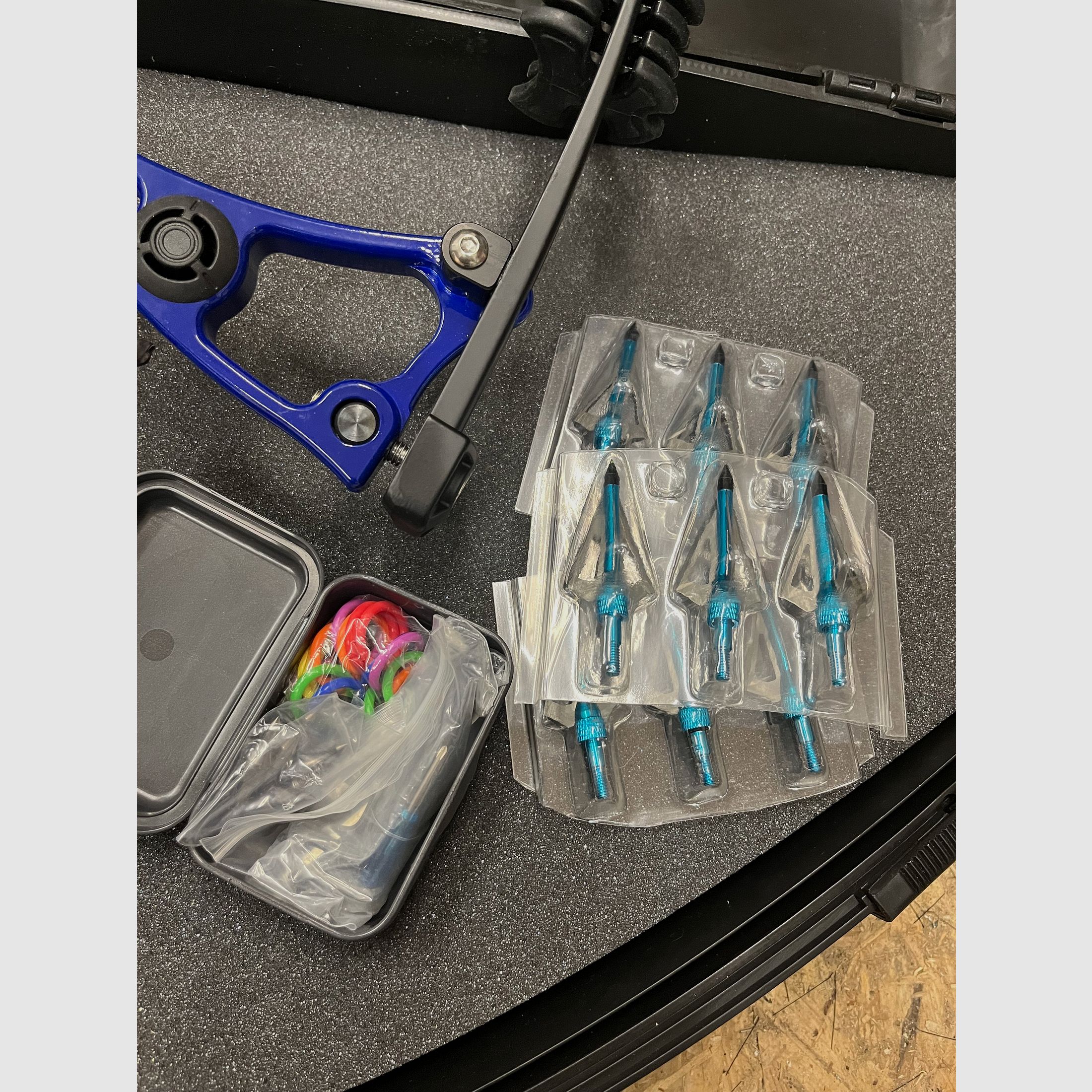 EK Archery AXIS Blau Komplettset TAUSCH
