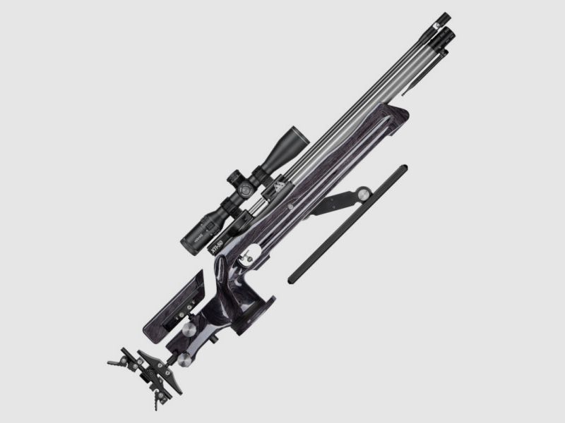 Air Arms AR PCP XTi 50 HFT 4,5mm, 16J, Black Laminate