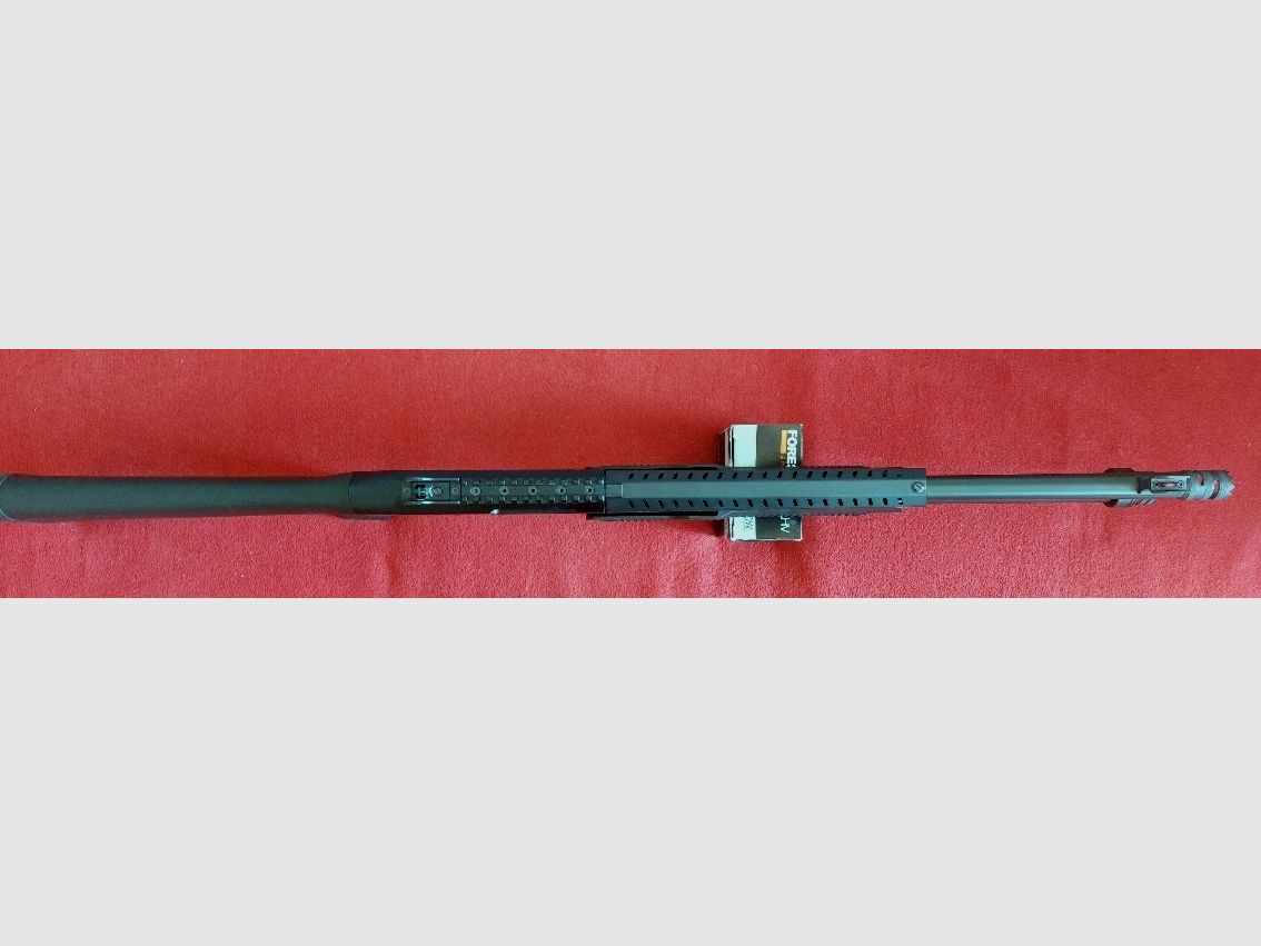 Akkar Karatay TK-355 - pump-action shotgun with fore-end and accessories
