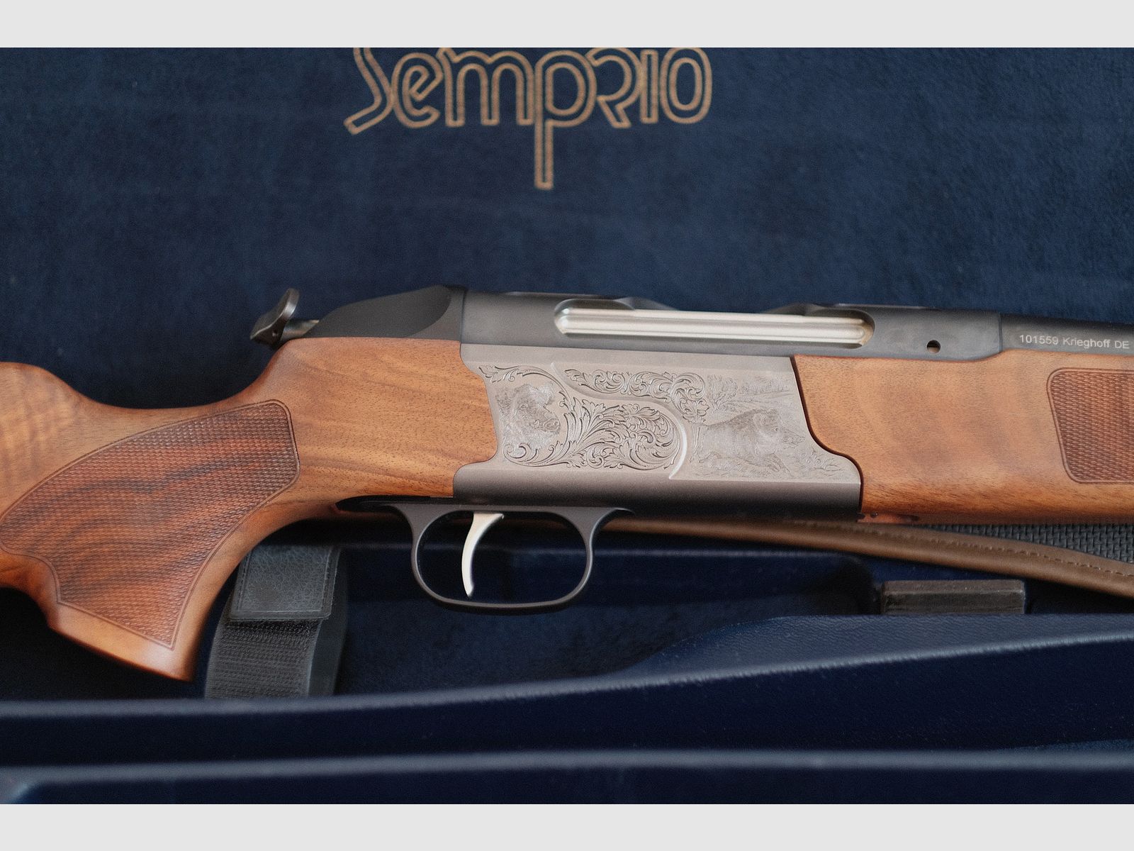 Krieghoff Semprio with optics and mounting