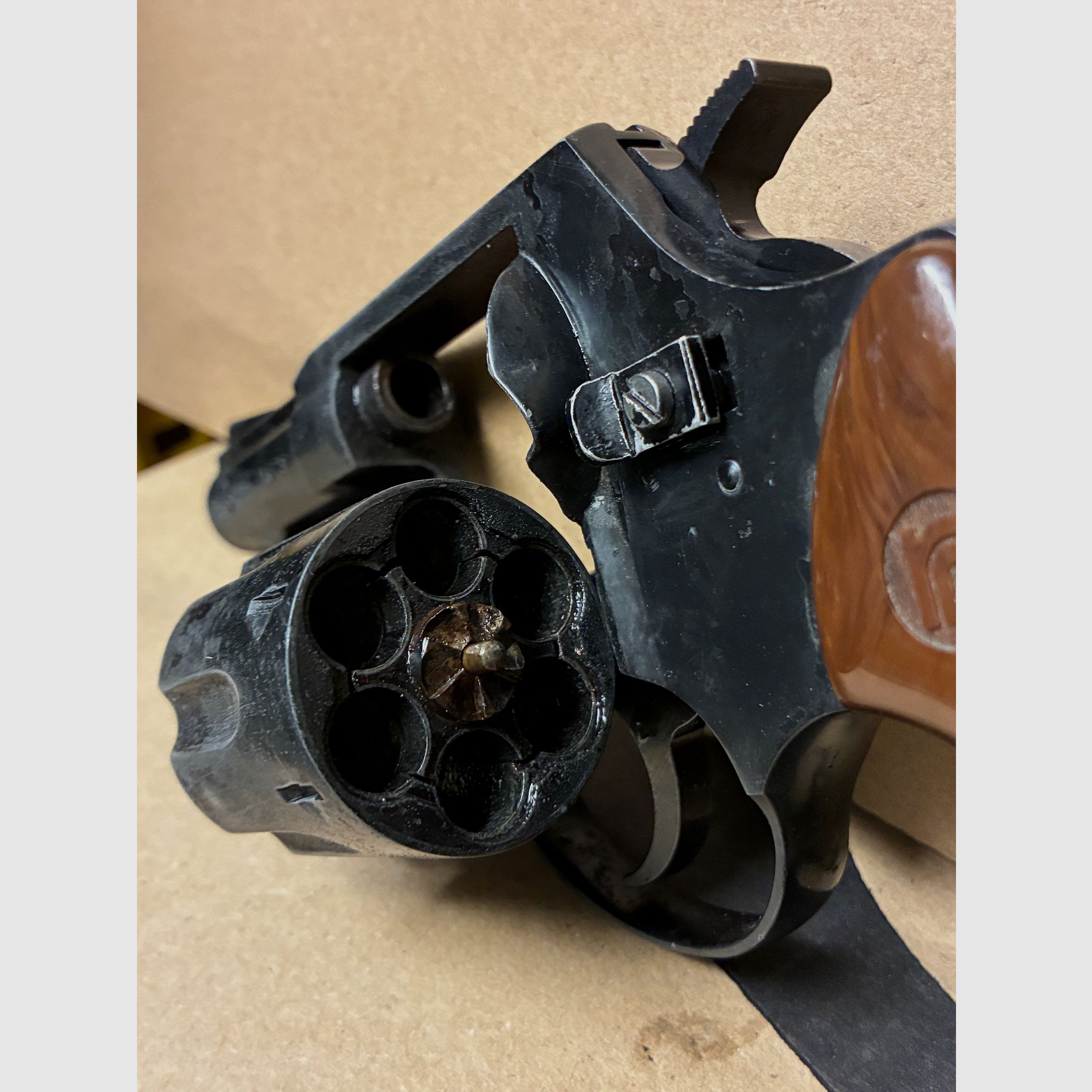 Röhm RG 79 9mm blank cartridge blank firing gas revolver gas pistol W. Germany PTB 341