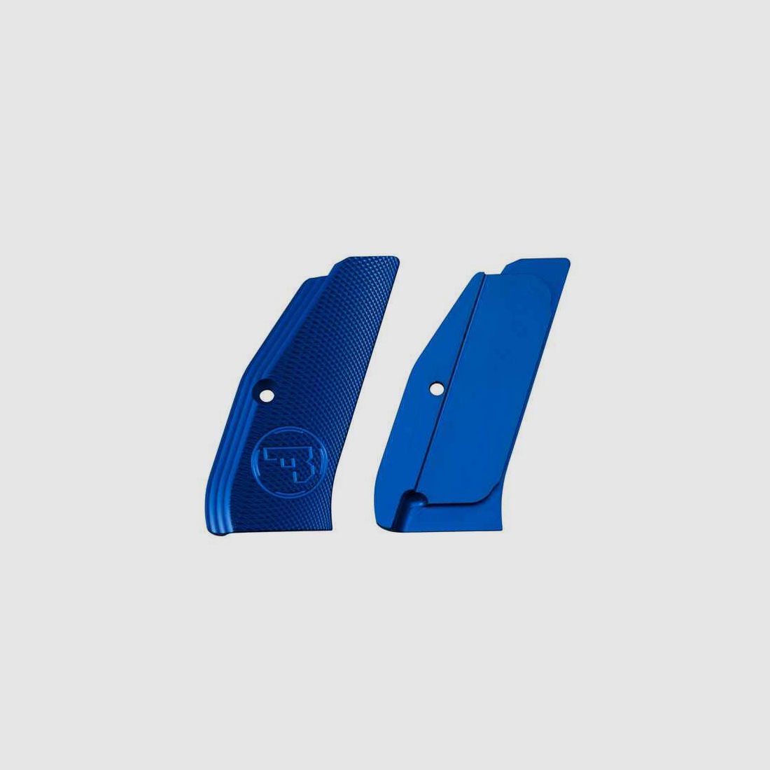 Griffschalen Alu blue SP01 lang ohne Jetfunnel