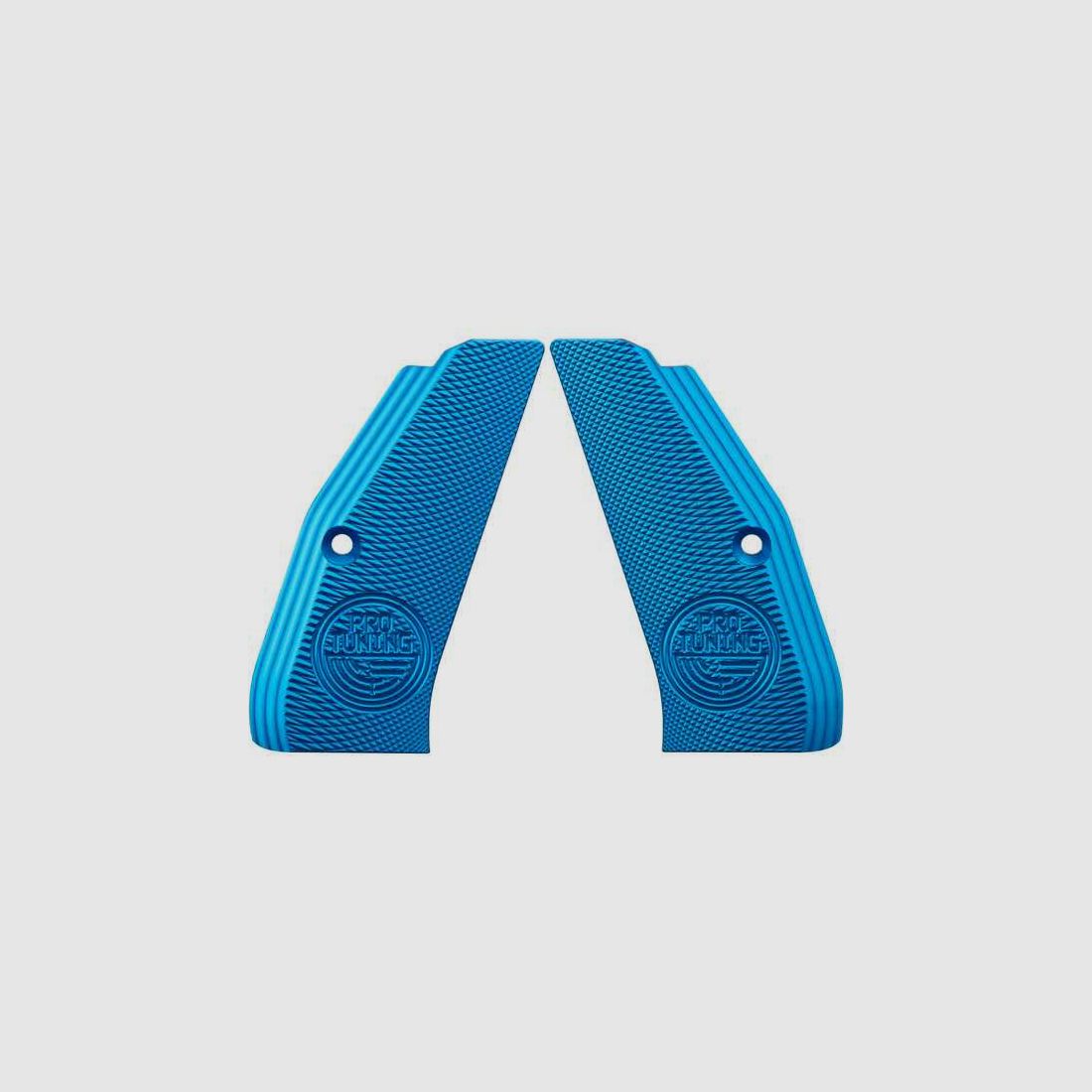 Griffschalen Alu blue SP01 lang ohne Jetfunnel