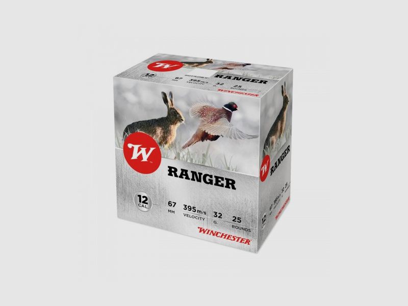 Winchester Ranger .12/67 32g #7 (2,5mm) 25 Patronen
