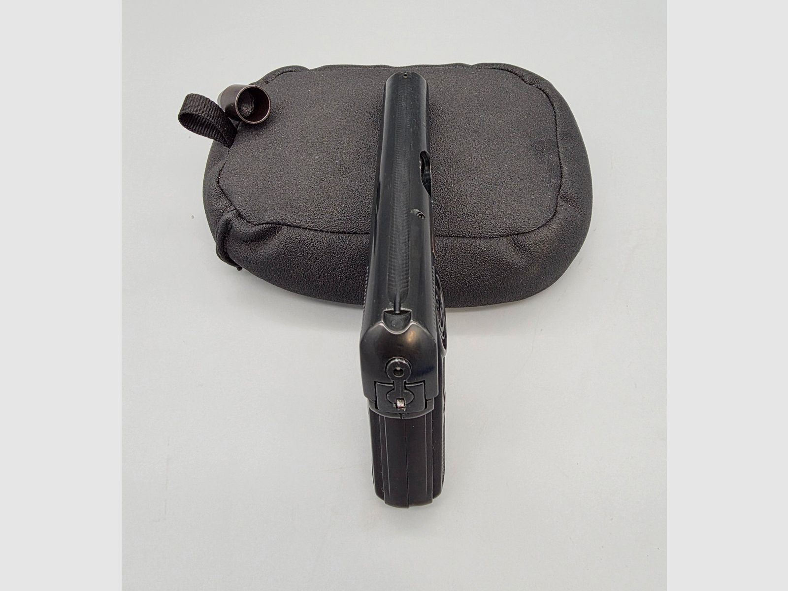 Muy raro coleccionista Geco Mod. 1910 cargador PTB 421 PAK 8mm detonación modelo Browning FN 1910