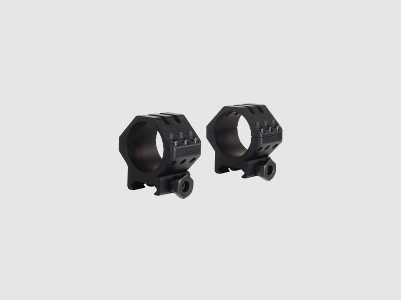 Weaver Tactical 6-Hole Picatinny-Style Rings matte black 30mm low, height 6.35mm