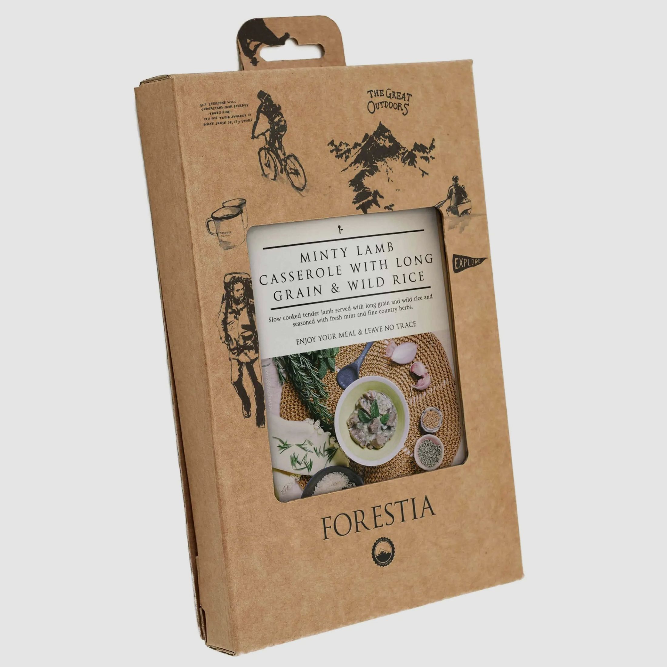 Forestia Lammeintopf mit Minze und Langkorn- und Wildreis