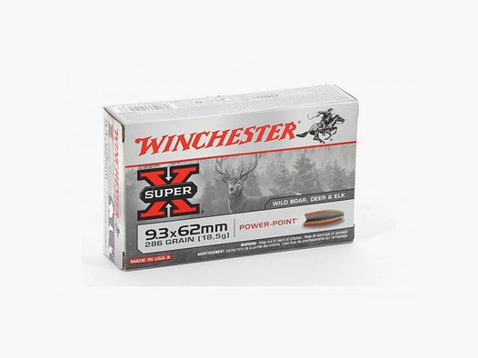 Winchester Power Point Cal. 9.3X62 286gr