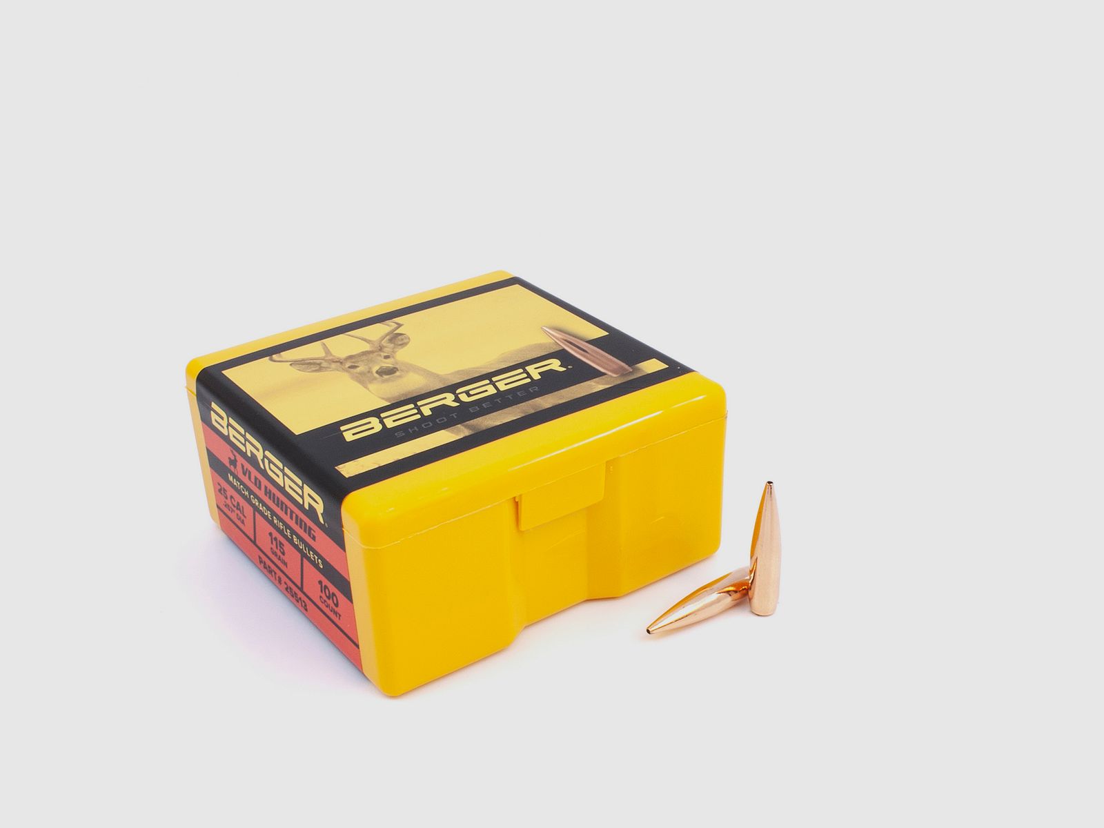 Berger Geschoss .25 VLD Hunting 115GR 100 Stück