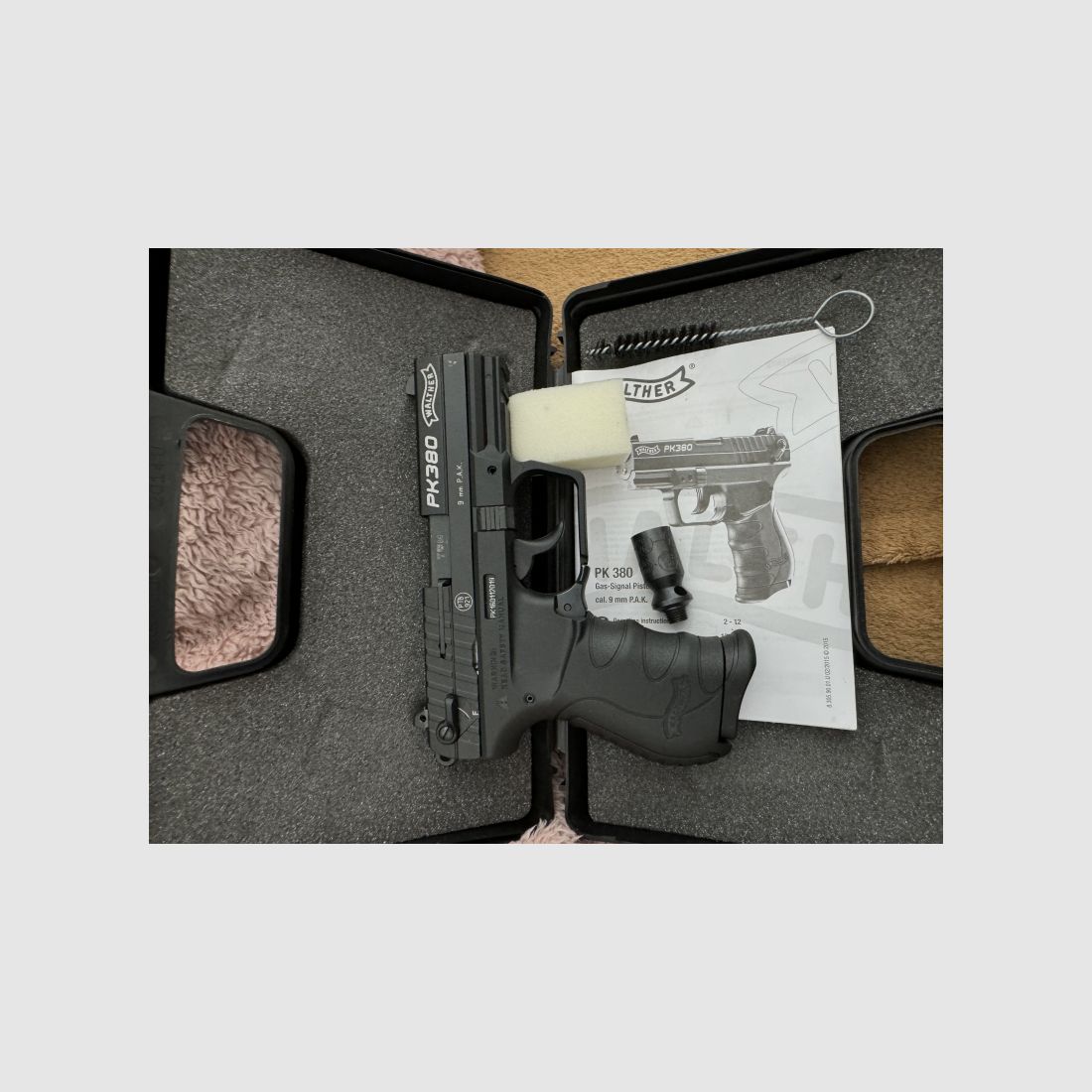 Neu Walther PK 380 9mm PAK