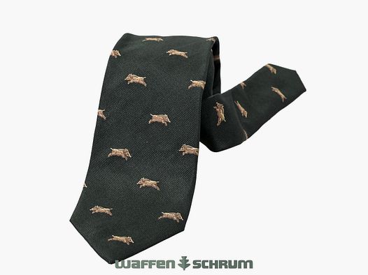 Tom Schlüter GmbH Krawatte Wildschwein Grün