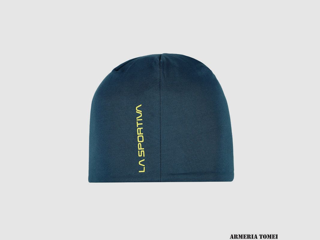 CAPPELLO – LA SPORTIVA – CIRCLE BEANIE Storm Blue/Lime Punch, image 2 of 2