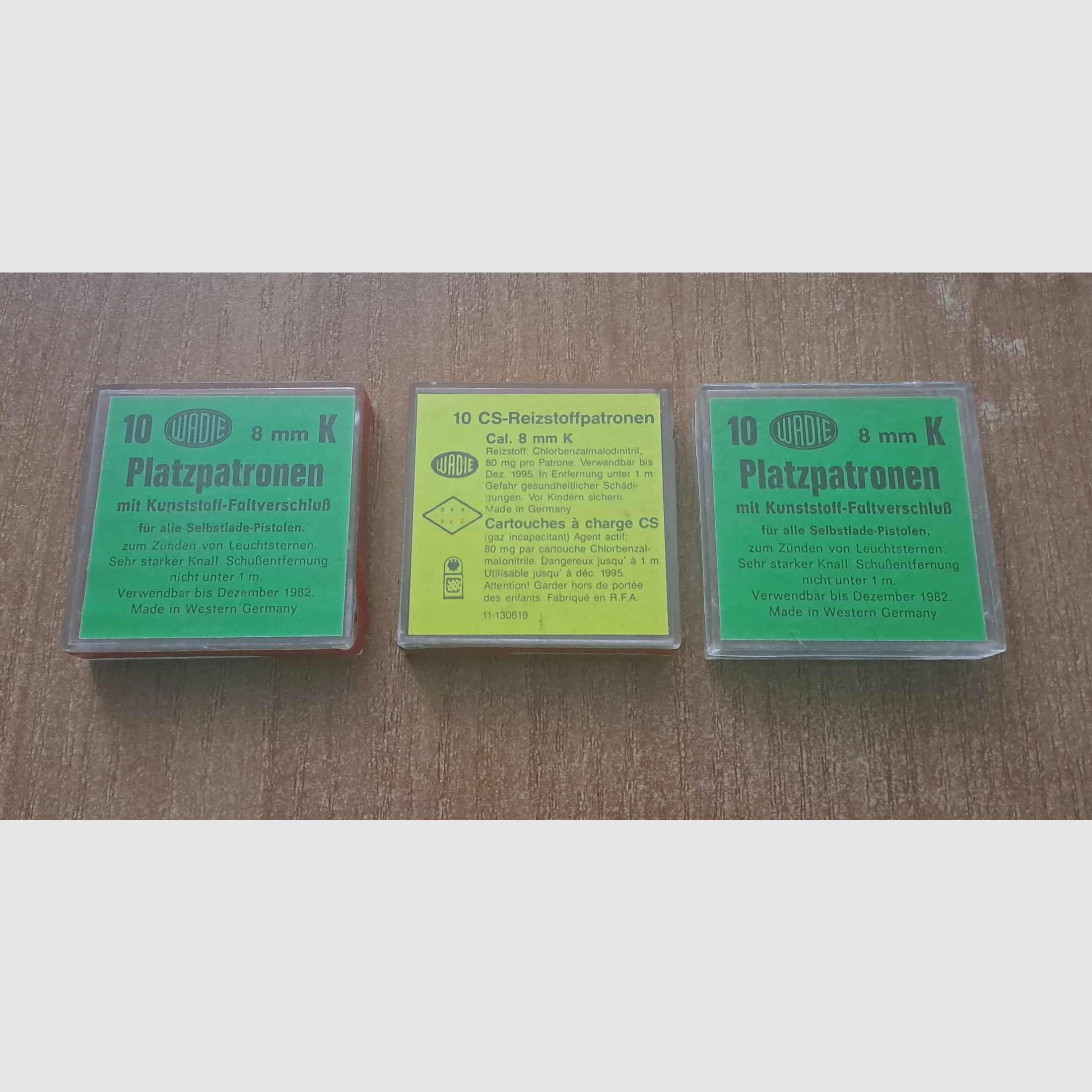 Knall/ Gaspatronen im Kal. 8 mm Knall