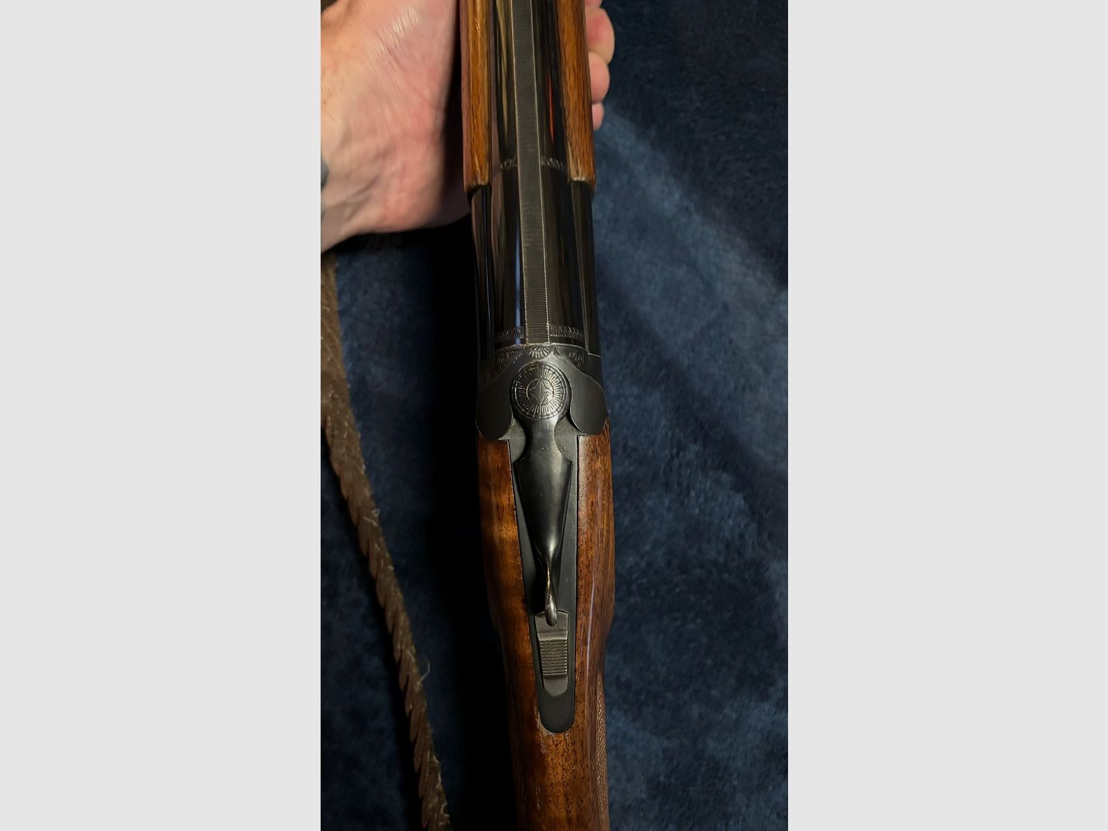 Sauer Franchi over-and-under shotgun 12/70