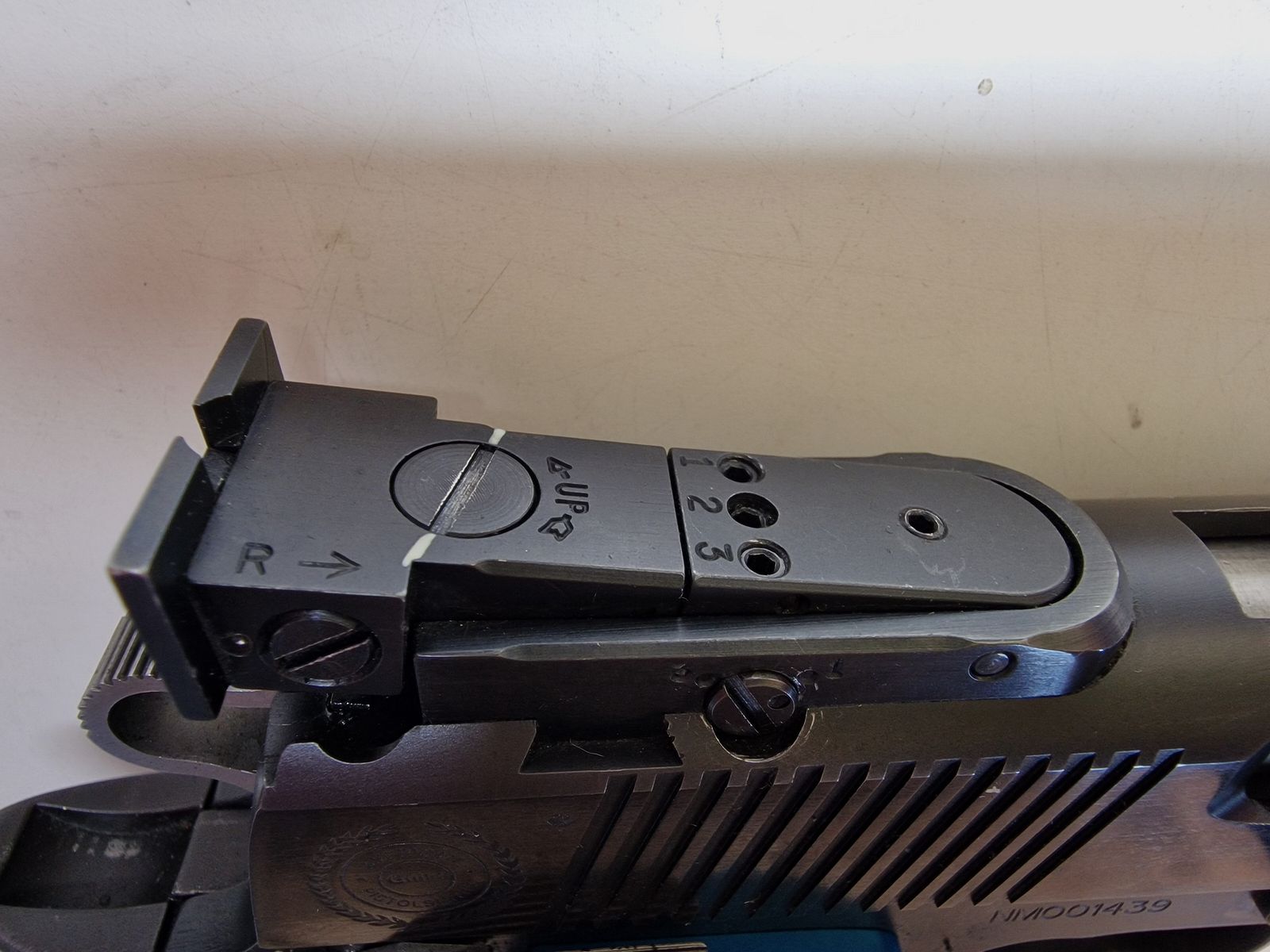 Nowlin Challenger 9mm Luger – Getunt – 3 Posiciones Aristocrat Visier & Armanov Griffe, BDS, BDMP, Multidistancia, PPC1500, imagen 2 de 4