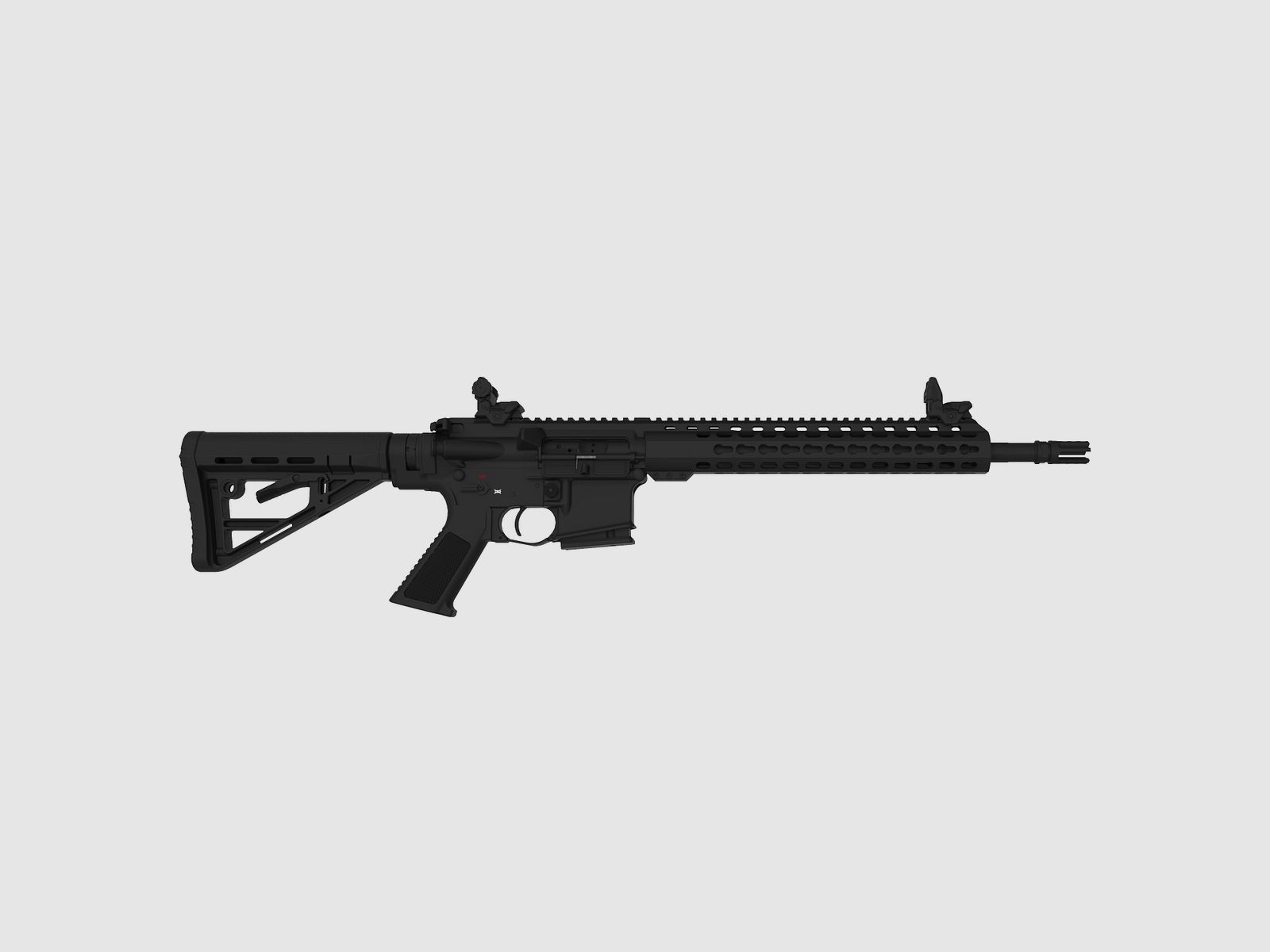 SCHMEISSER carabine semi-automatique Mod. AR15 Slim Line .223 Rem. | 14,5'/37 cm, image 1 sur 4