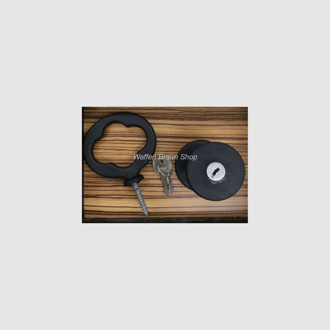 Support de fusil mural verrouillable pour arme longue