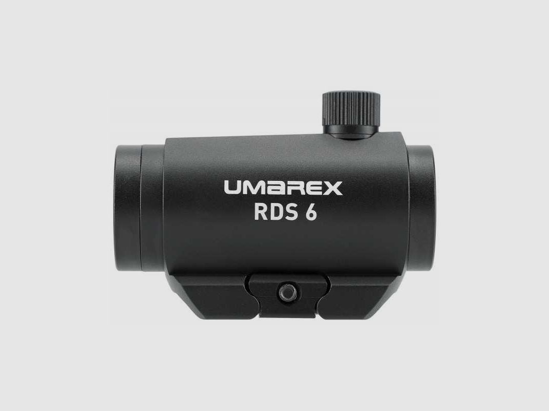 Umarex RDS 6 Red Dot Sight Zielpunkt umschaltbar rot / grün, integrierte Picatinny-Montage