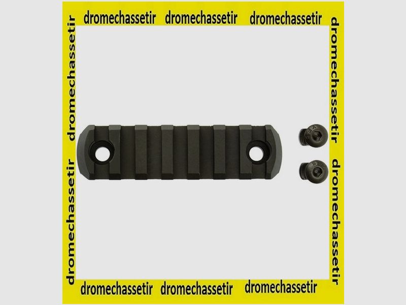 Picatinny-Schiene Aluminium M-LOK 7 Slots Schwarz ML7PR, Bild 2 von 2