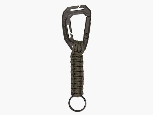 Schlüsselanhänger mit Karabiner Oliv