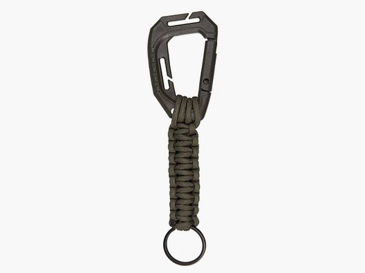Keychain with carabiner olive