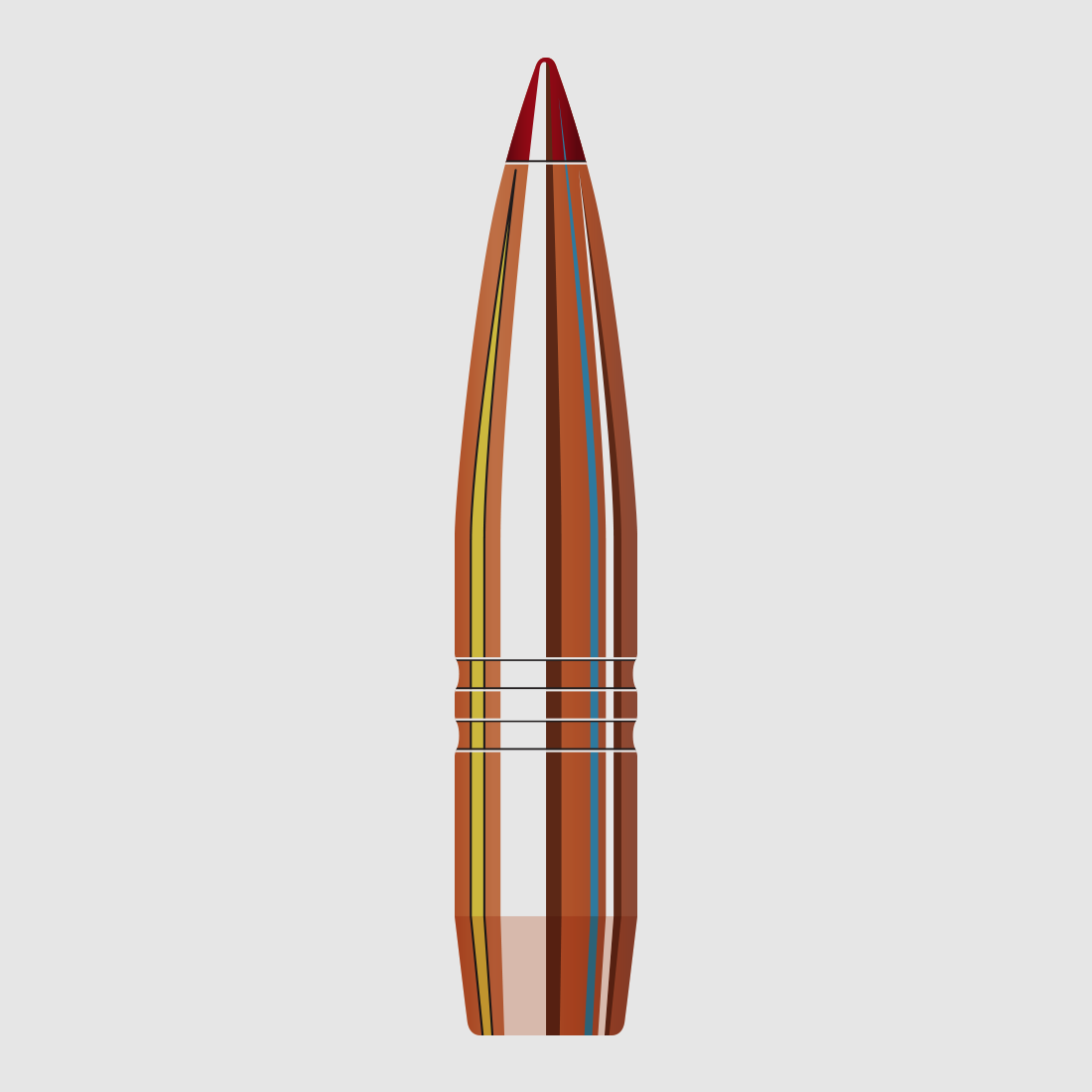 Hornady Geschoss .30/.308 CX 190GR bleifrei 50 Stück