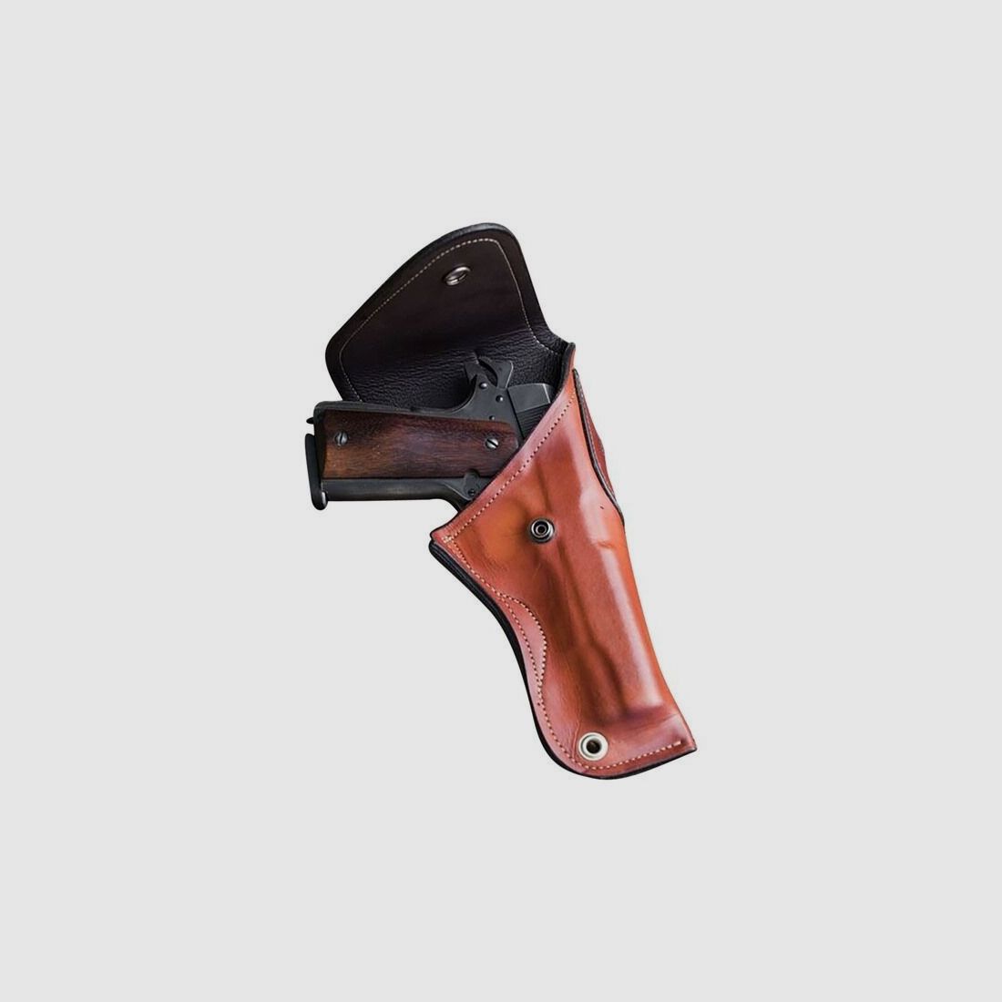 Smith & Wesson Holster Smith&Wesson 6 Zoll Revovler- schwarz Leder links S&W