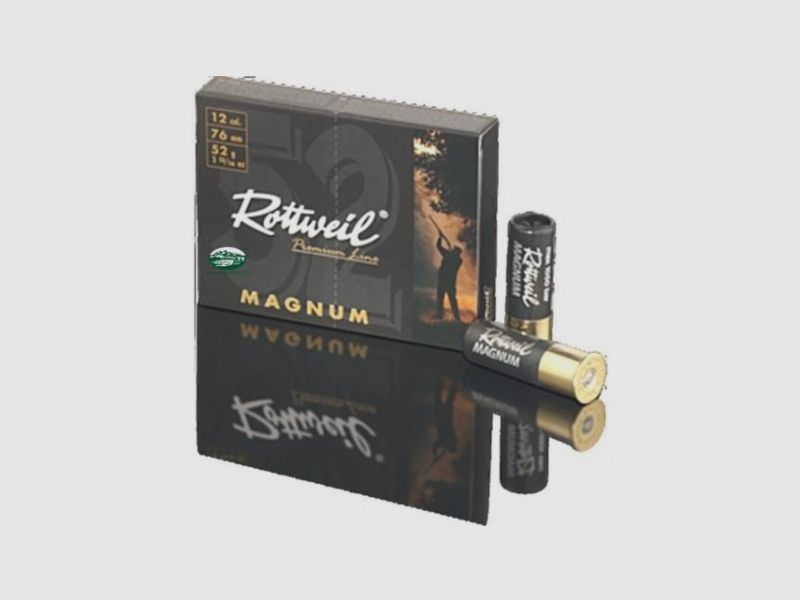 ROTTWEIL Patronen MAGNUM 52 Kal.12 pb.6