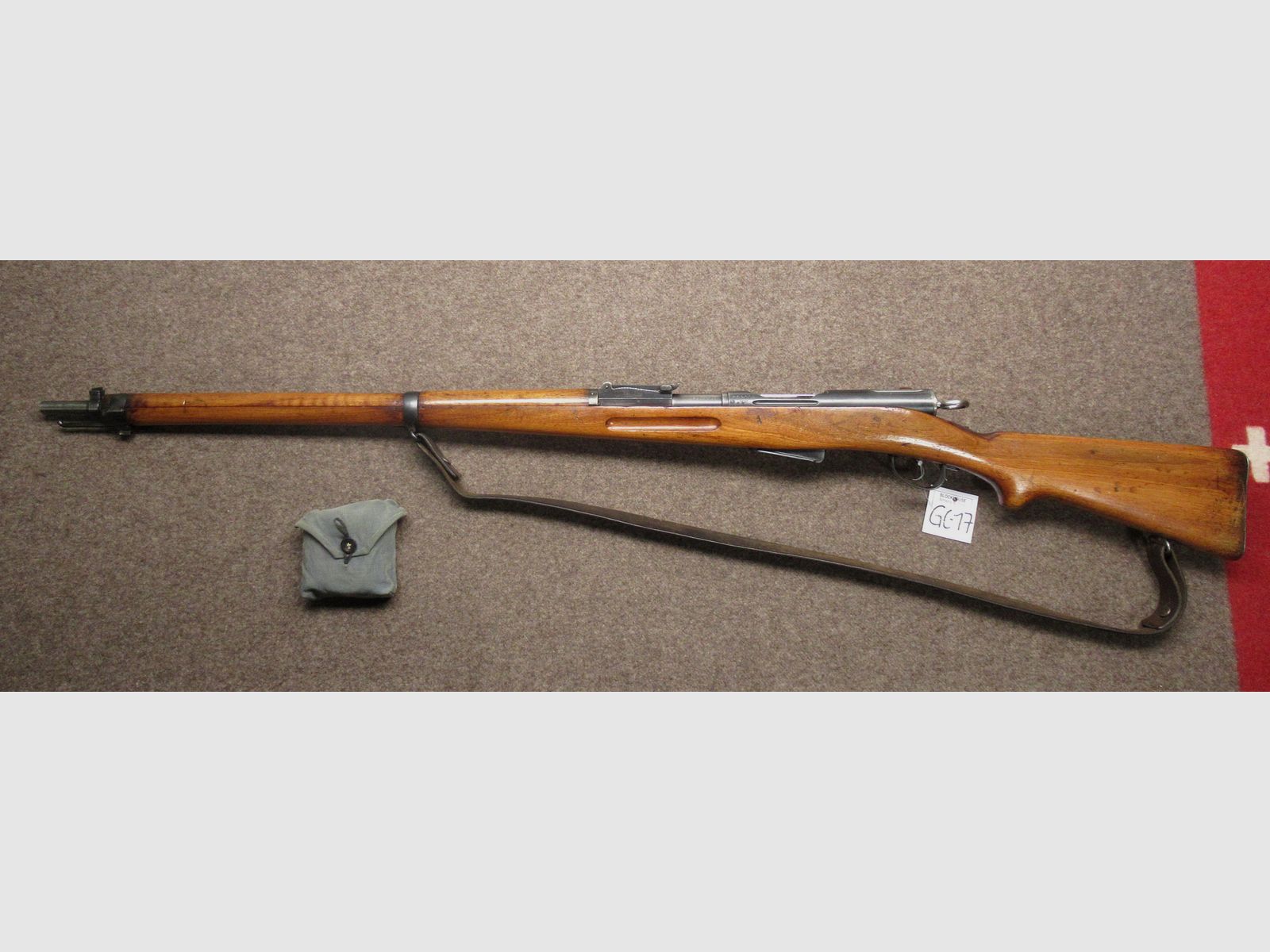 GC-17 carabina W+F mod. 1911 cal. 7.5x55, billede 2 af 4
