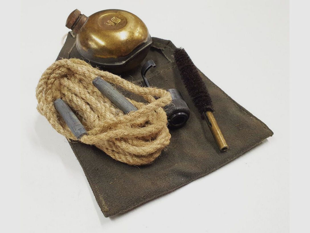 origineel Militair schoonmaakgereedschap / schoonmaakset / reinigingsset ZASTAVA M-48, Preduzece 44, Jugo K98