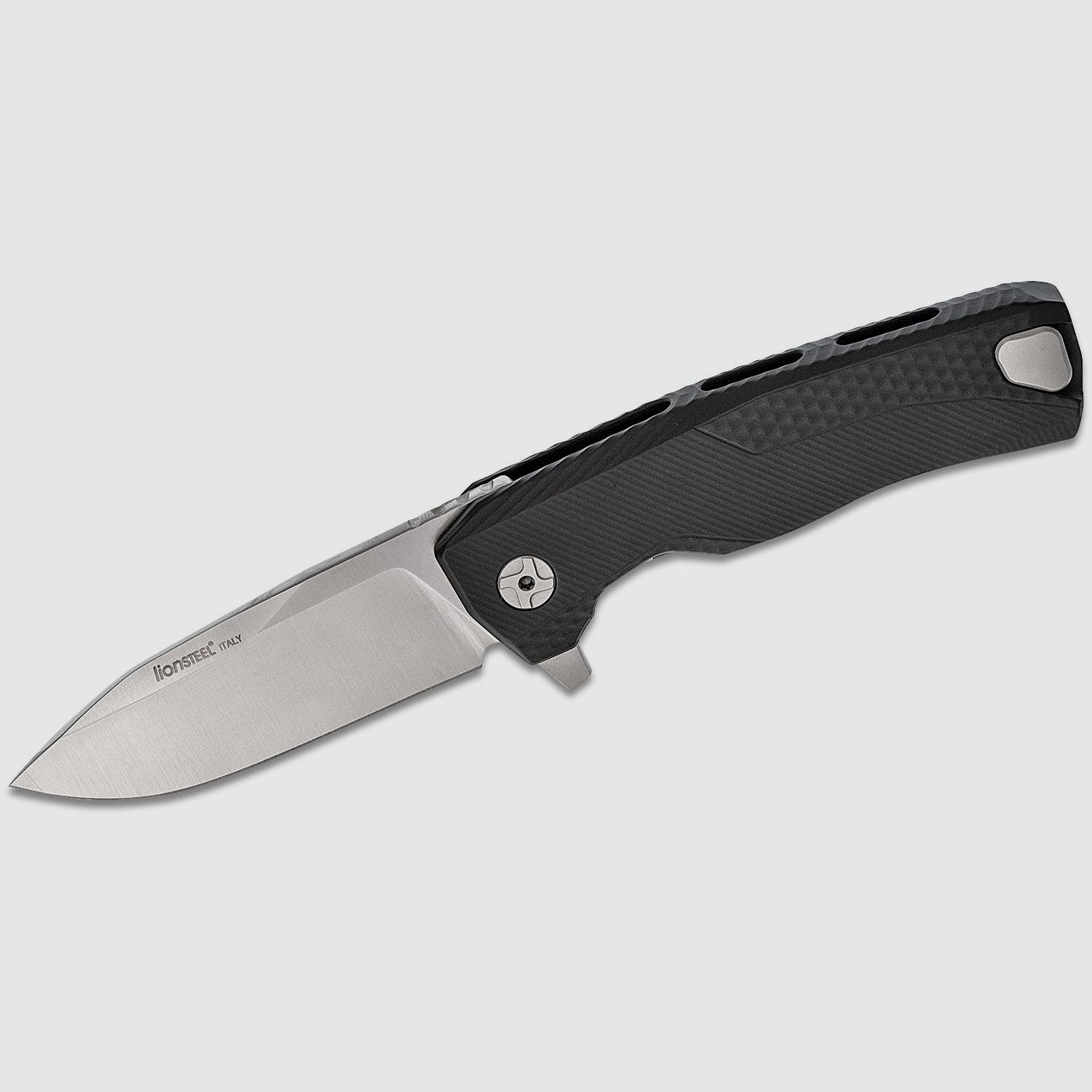 ROK A BS, M390 Satin-Klinge, schwarzer Aluminiumgriff | 97313