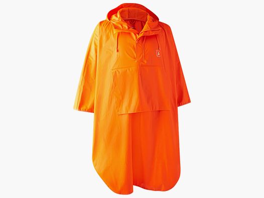 Deerhunter Hurricane regen poncho oranje