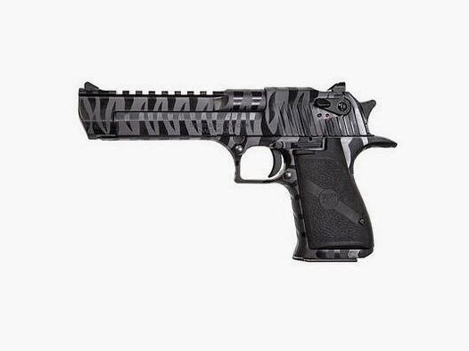 Magnum Research Desert Eagle 6" Black Tiger Stripe .50AE