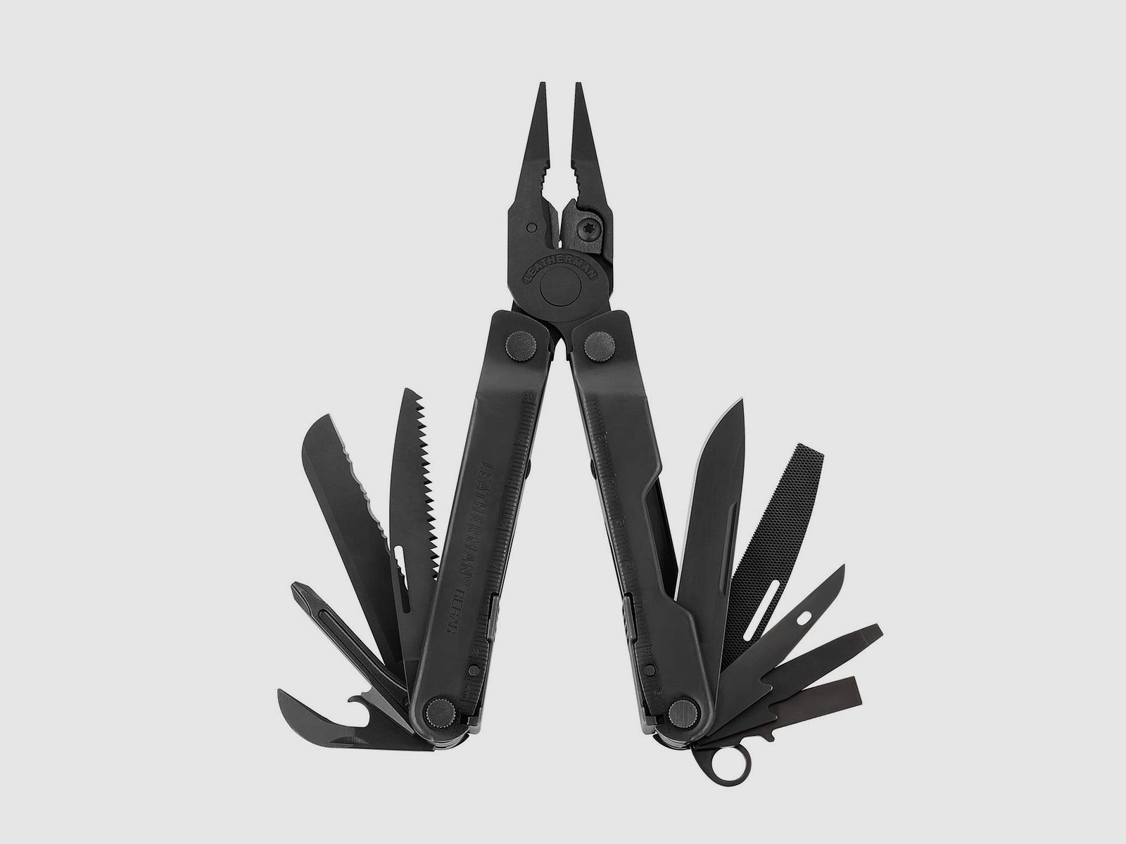 Leatherman REBAR Black, Molle Holster, Schwarz