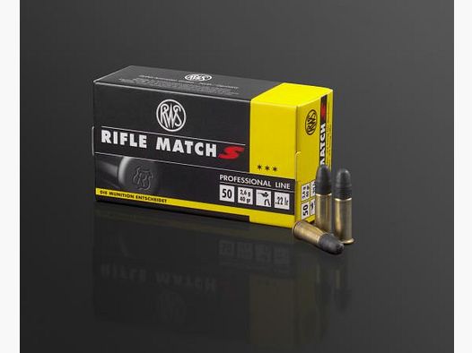 RWS Rifle Match S .22lfb Klein Kaliber Munitie