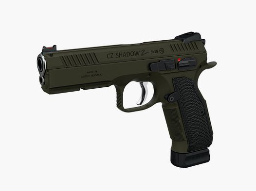 PISTOLE CUSTOM CZ SHADOW 2 CERAKOTE MAGPUL O.D.GREEN 9X19
