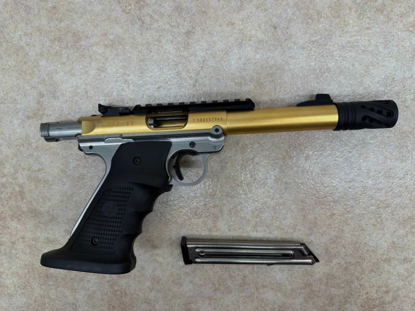 RUGER MARK IV 4 OBIECTIVO