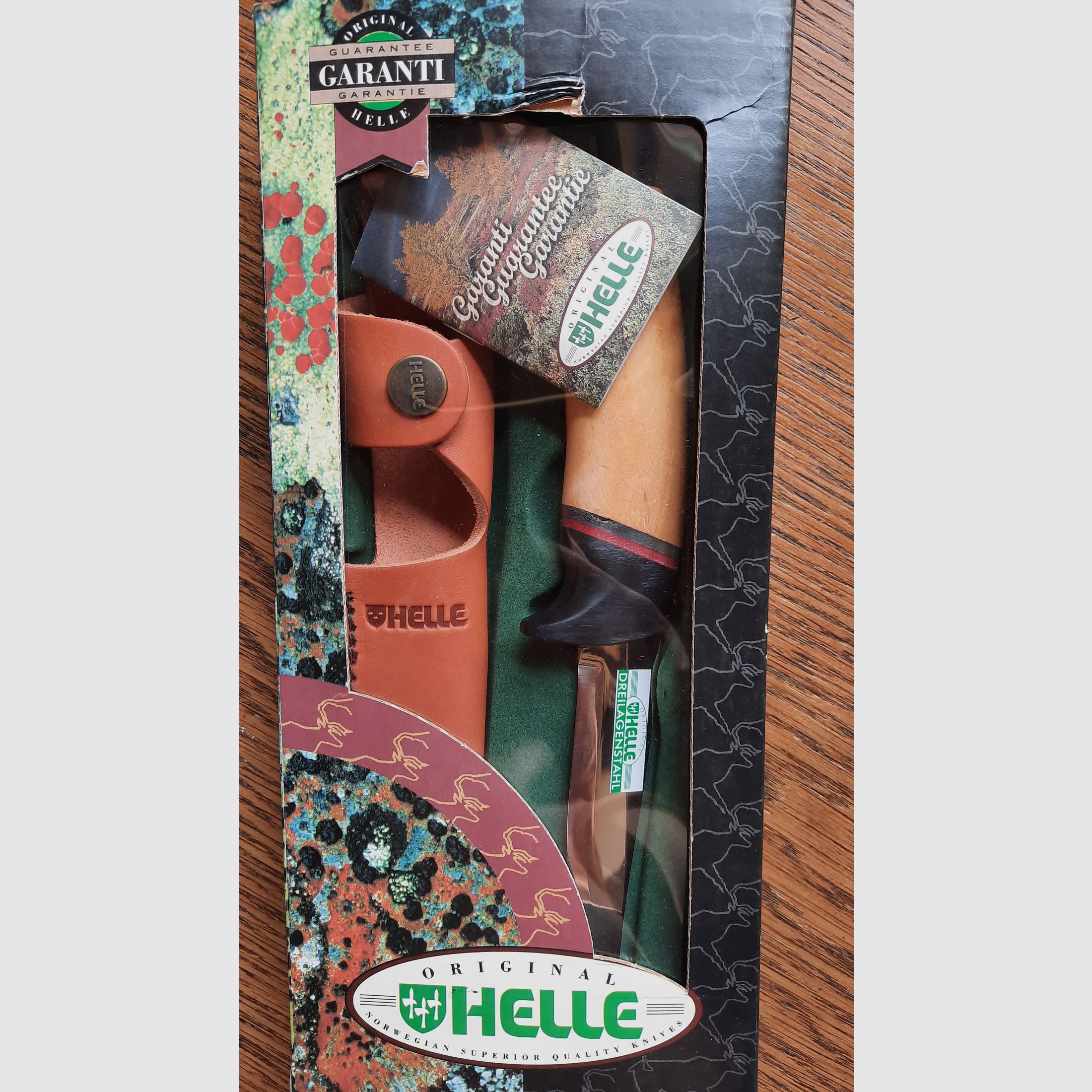 Original Helle Jagdmesser Norvegia