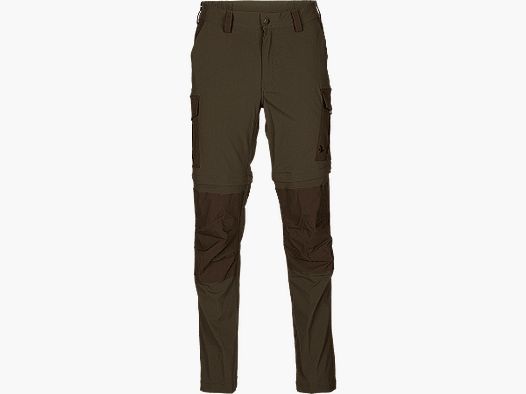 Seeland Birch Zip-Off Trousers Men Pine Green/Demitasse Brown 50/33"