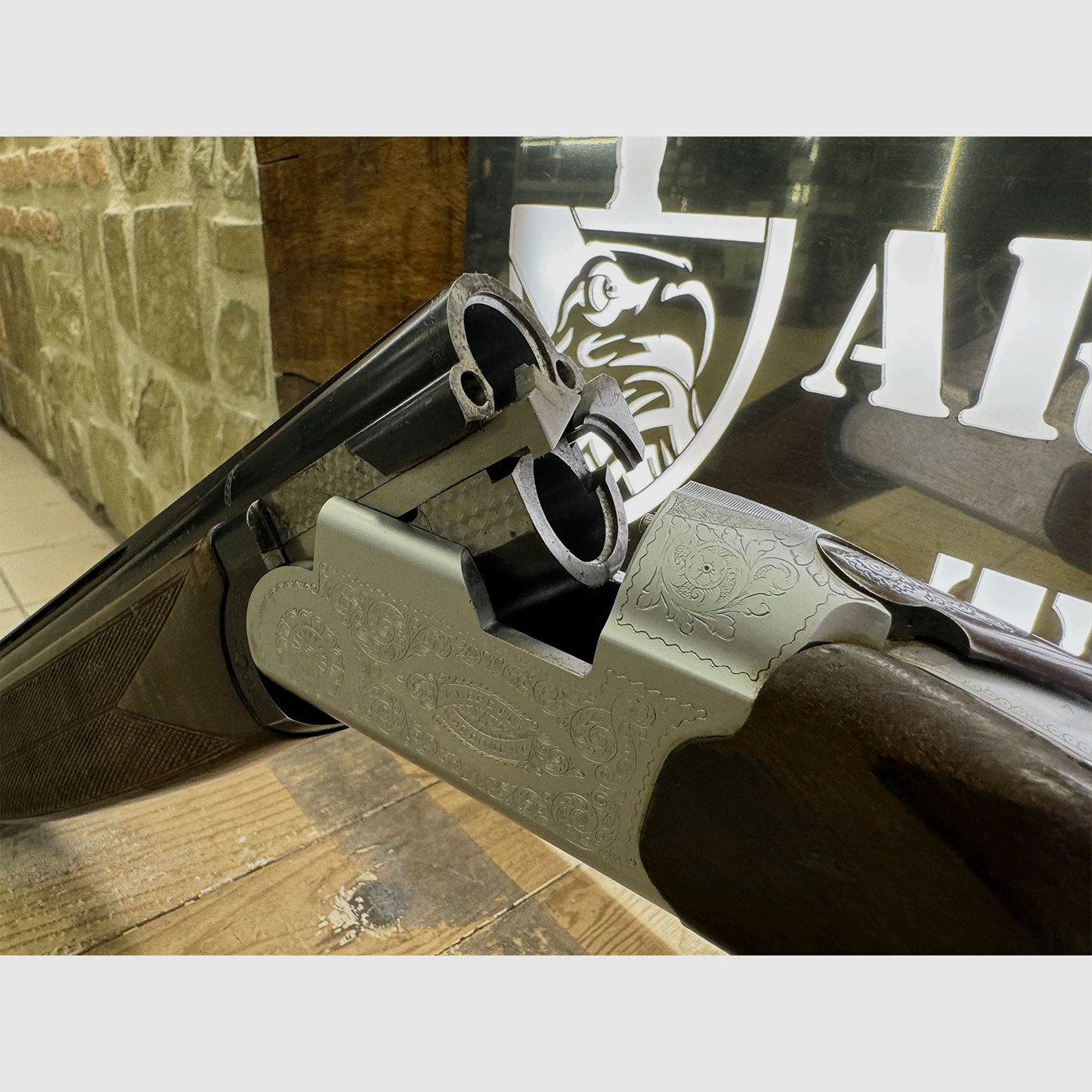USATO – FUCILE SOVRAPPOSTO – BERETTA MOD. S 56 E cal. 12, immagine 6 di 6