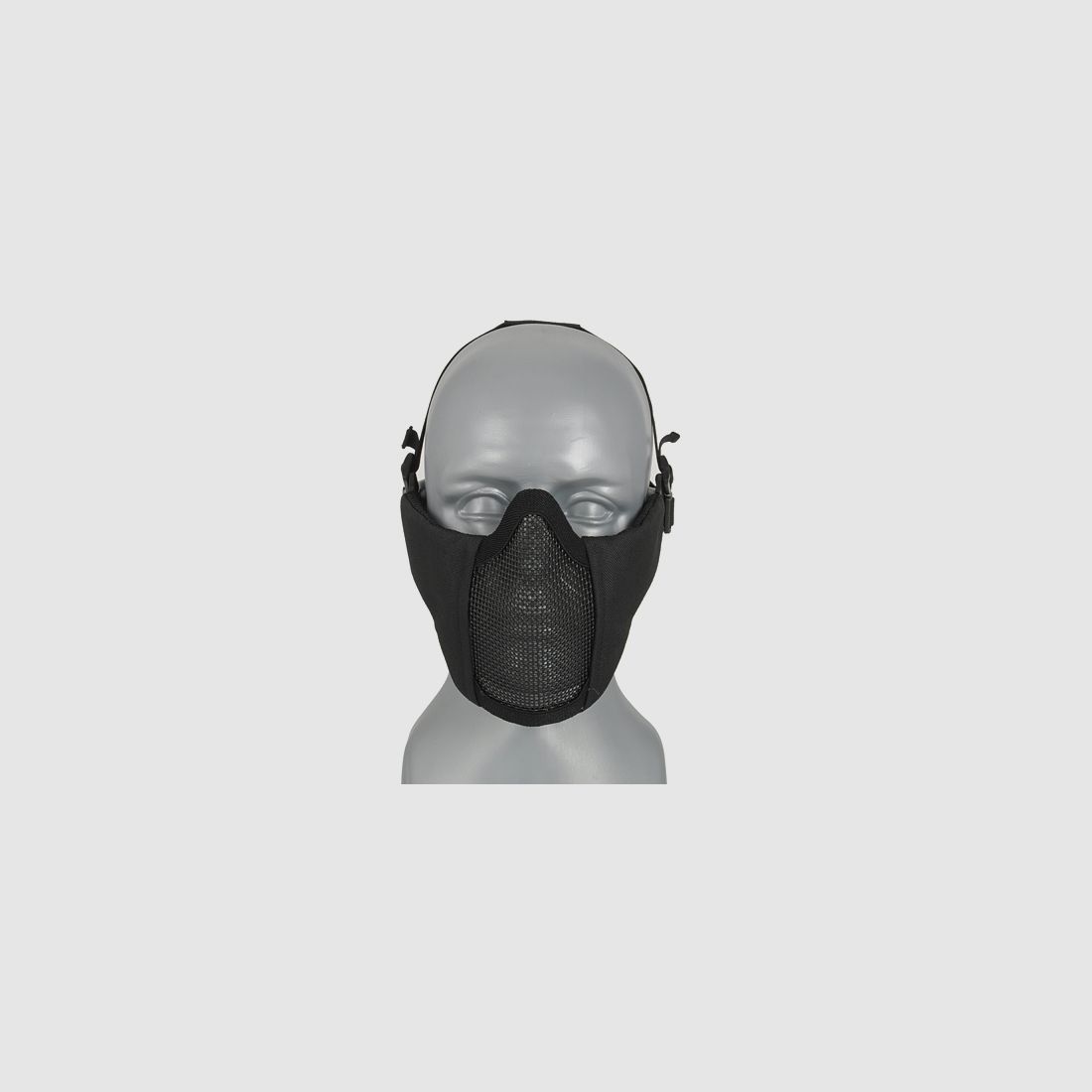 Half Face Mesh Mask 2.0 - Black [WOSPORT]