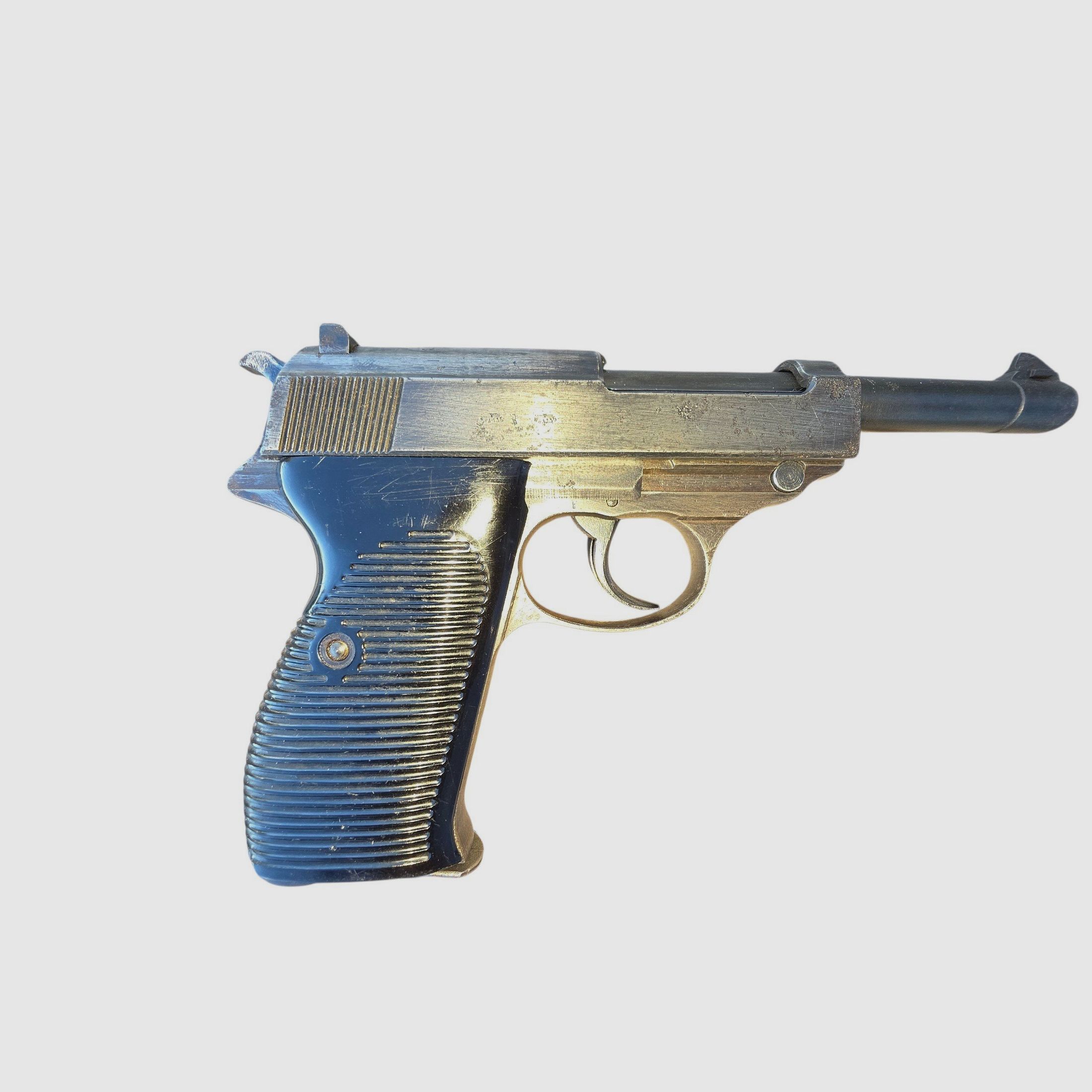 Pistola tipo Walther P38 fabbricata BYF Mauser nel 1944 9X19 usata, immagine 5 di 6