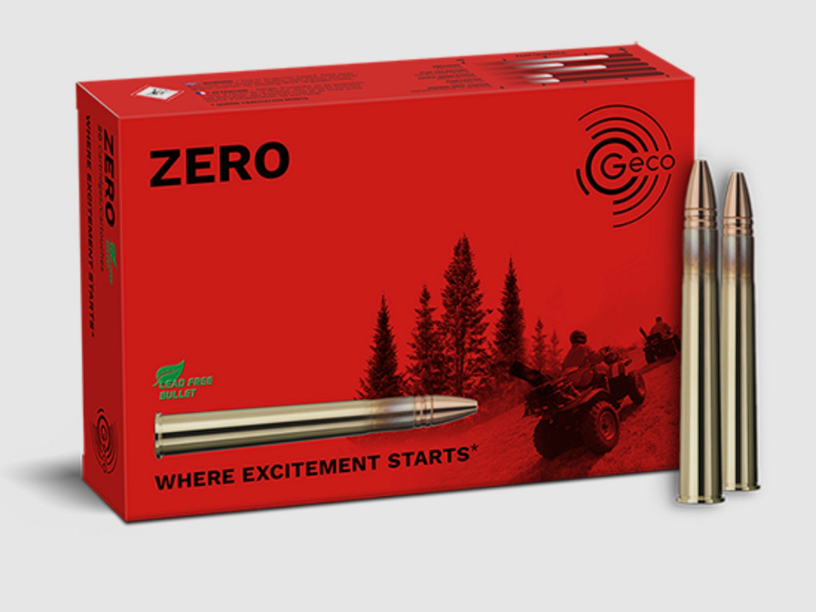 Geco Zero 9,3x74 R 11,9 g 184 gr amunicja myśliwska bez ołowiu