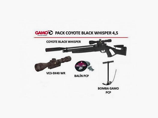Pack Gamo Coyote Black Whisper