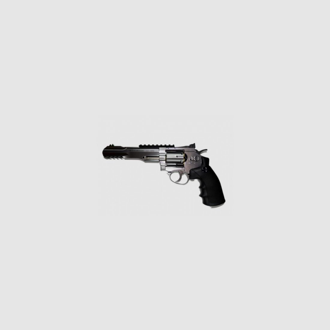 CO2-Revolver Smith & Wesson 327 TRR8 vernickelt – Kaliber 4,5 mm BB
