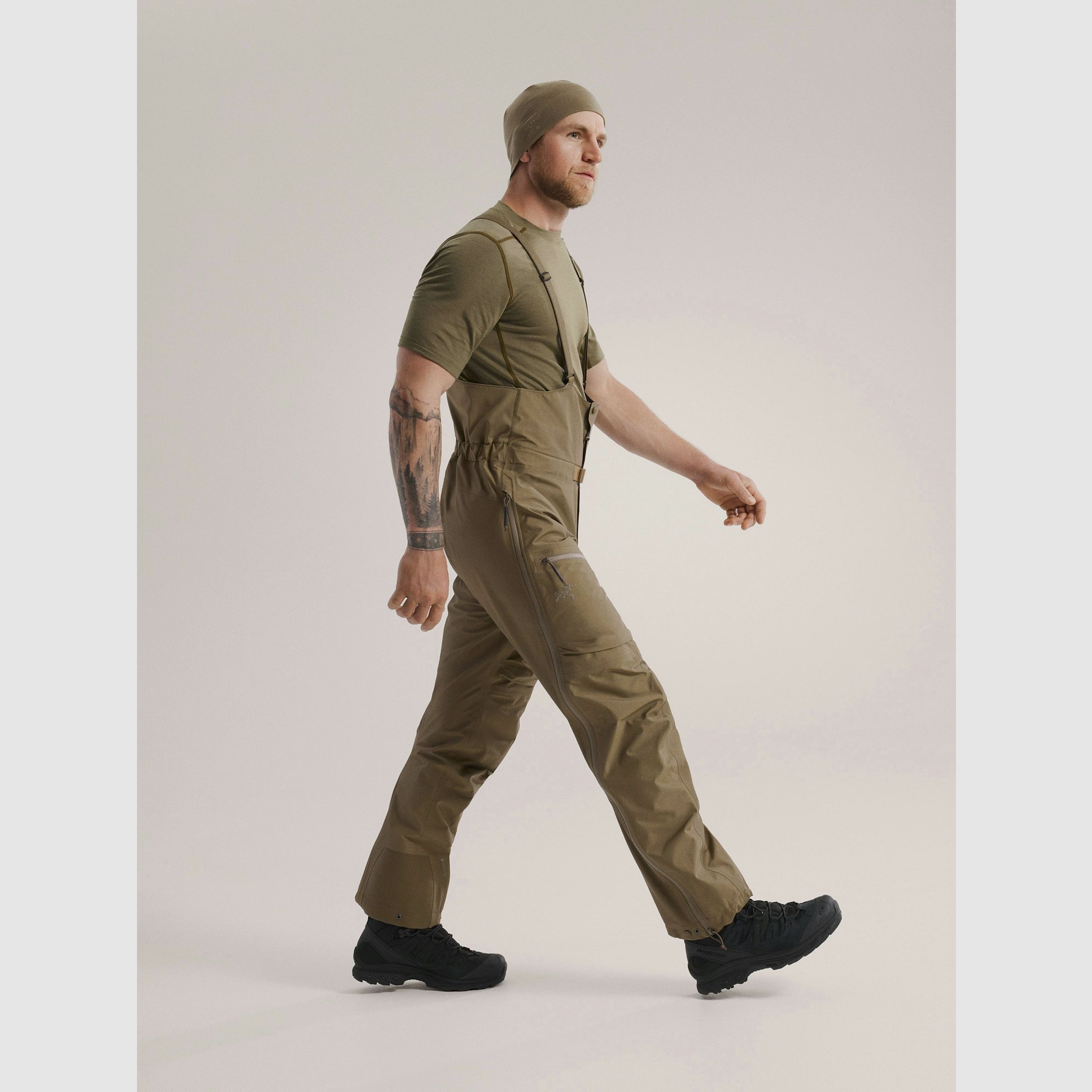 Arc'teryx Alpha Bib Pant LEAF Men's - Crocodile, Bild 9 von 10