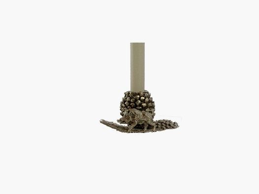 Lovergreen accessories motif candle holder motif: pine cone with wild boar